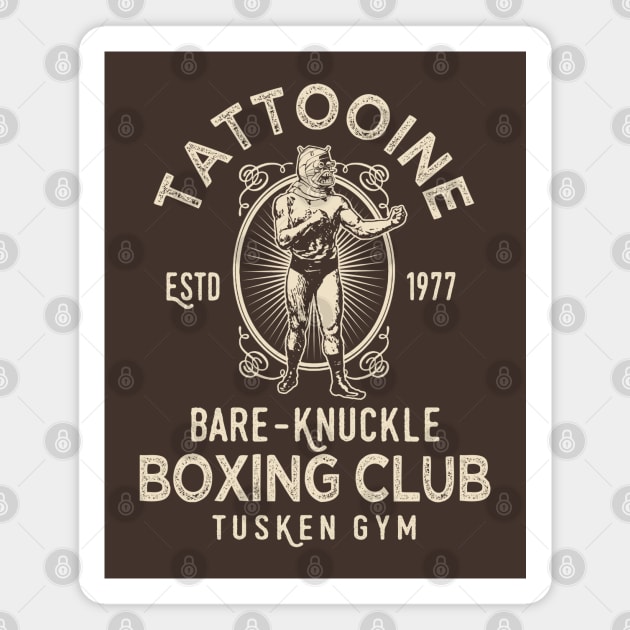 May the 4th - Bare-knuckle boxing 5.0 Magnet by ROBZILLA